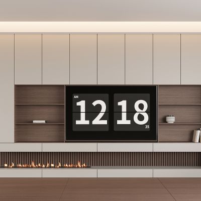 现代电视背景墙 电视柜 造型墙 装饰墙 装饰柜 电视机