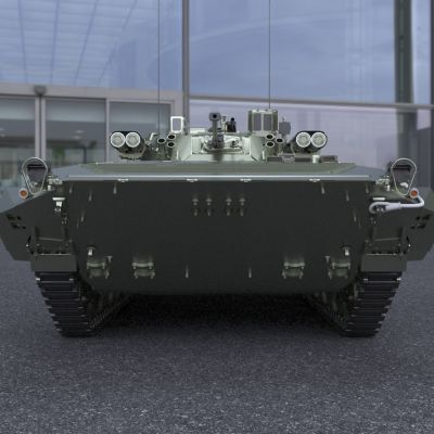 俄军BMP2型步兵战车