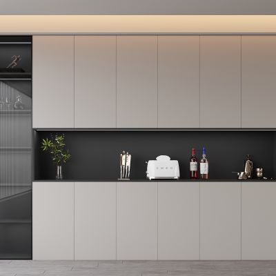 现代餐厅餐边柜 酒柜 装饰柜