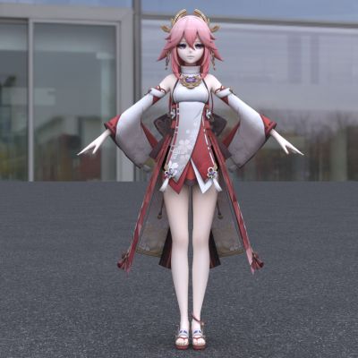 原神八重神子二次元