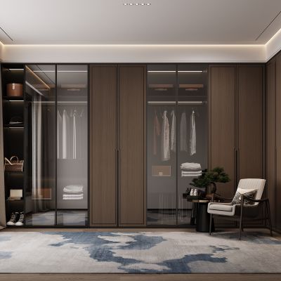 新中式衣帽间