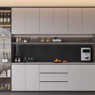 现代餐厅餐边柜 酒柜 装饰柜