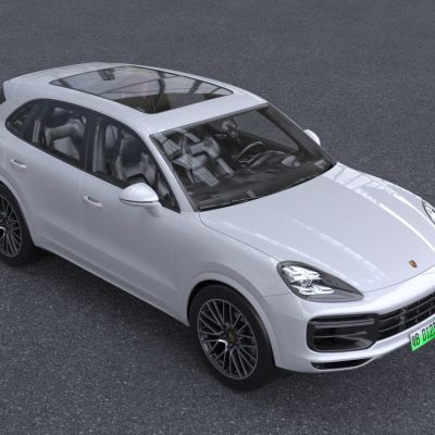 2022款保时捷卡宴跑车