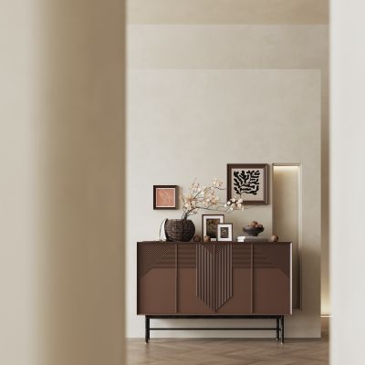 中古风_装饰柜_摆件1_装饰品_陶瓷_书本_挂画