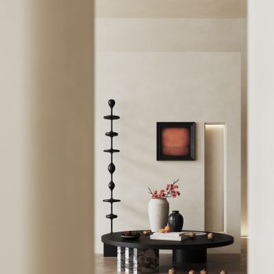 中古风_茶几_摆件1_装饰品_陶瓷_书本_挂画1