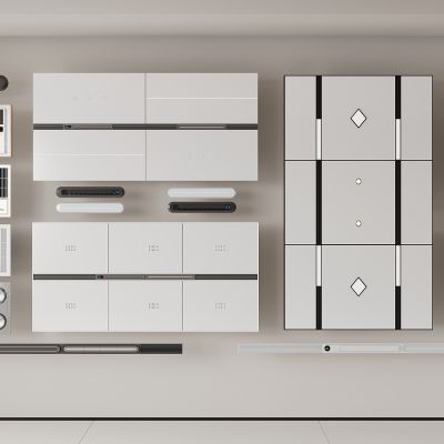 现代蜂窝大板吊顶 铝扣板 浴霸 集成吊顶 排气扇 隐形晾衣架