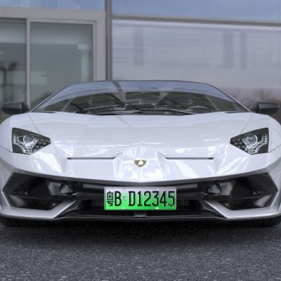 2022款兰博基尼AventadorSVJ超跑车