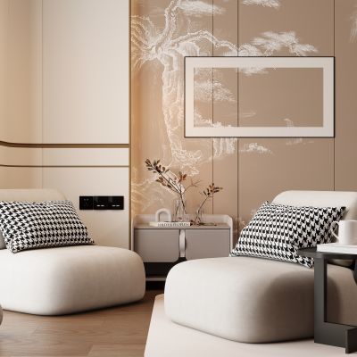 现代单人沙发 休闲椅