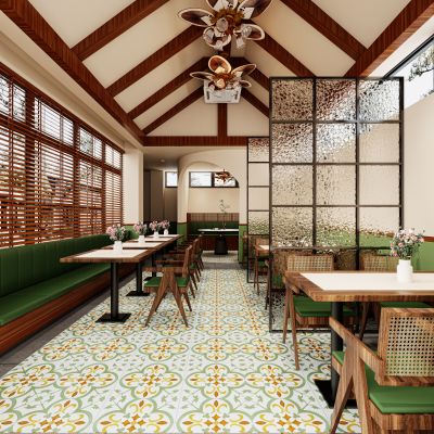 现代餐厅，快餐餐厅，餐厅