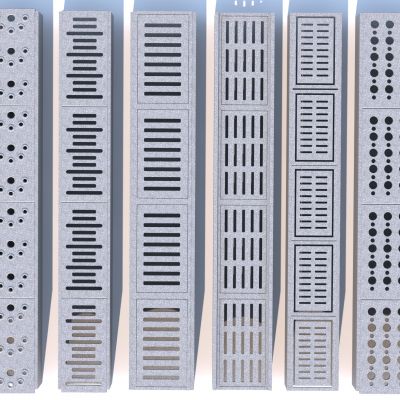 现代市政井盖3D模型