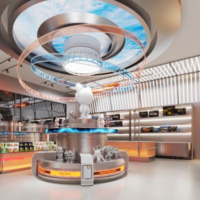 现代潮玩玩具店