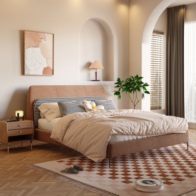 现代奶油风卧室