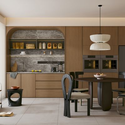 现代中古风餐厅