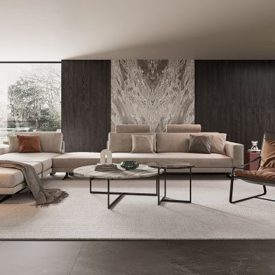 现代客厅组合沙发