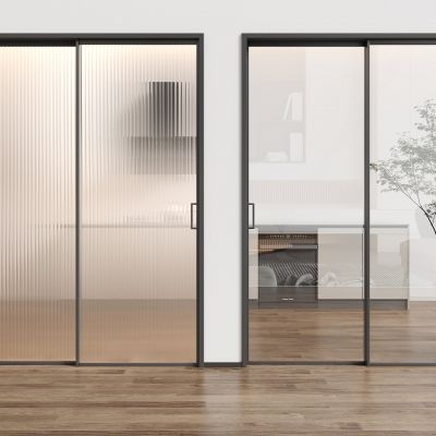现代长虹玻璃门 厨房玻璃推拉门 单开门 玻璃门 厨房门