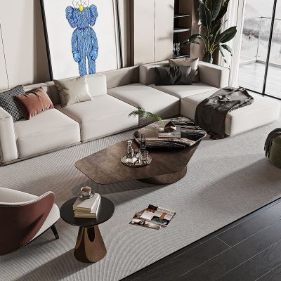 现代客厅组合沙发