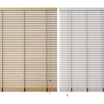 现代百叶帘 窗帘