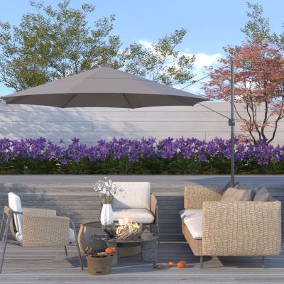 现代户外桌椅3D模型