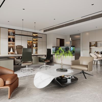 现代总经理办公室  董事长办公室