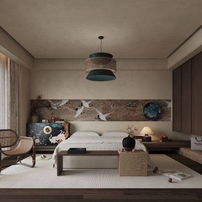 中古风卧室_装饰柜_摆件_装饰品_陶瓷_书本221