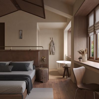  东南亚风家居卧室