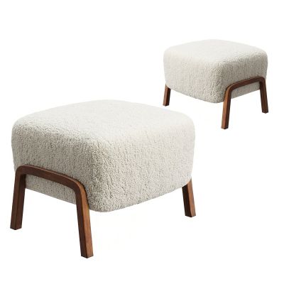 0624-9现代休凳 凳子 布艺凳 沙发凳3D模型