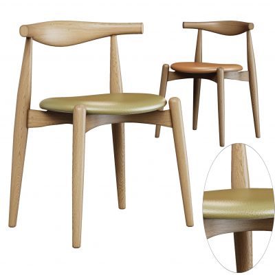 现代原木餐椅 单椅