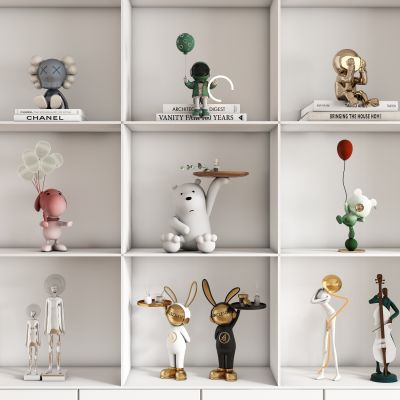 现代饰品公仔摆件