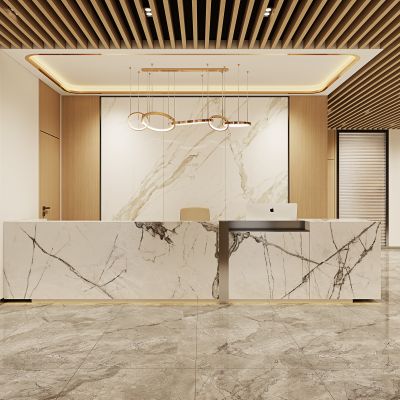 现代前台，前台，大厅