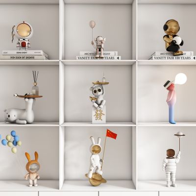 现代饰品公仔摆件