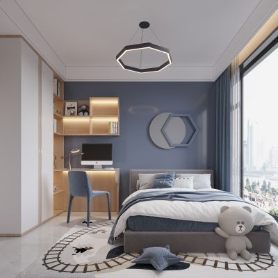 现代儿童房
