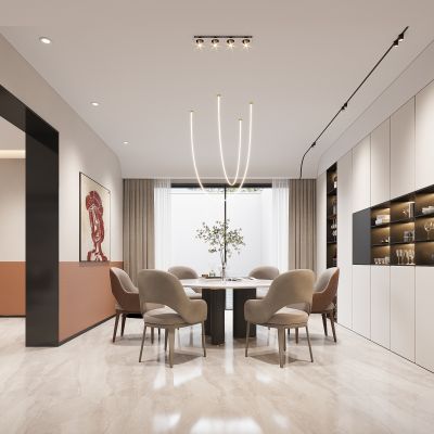 现代客餐厅