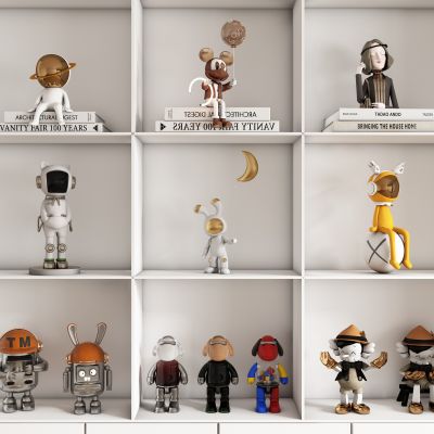 现代饰品公仔摆件