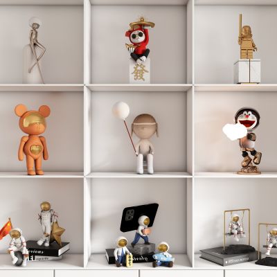 现代饰品公仔摆件