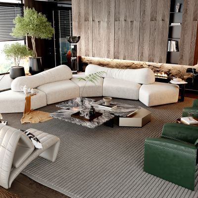 baxter沙发茶几组合