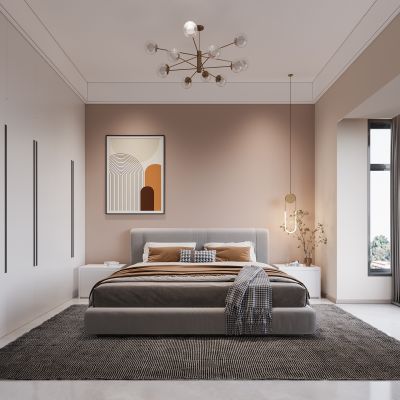 现代卧室