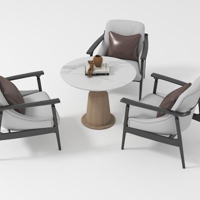 现代洽谈桌椅组合