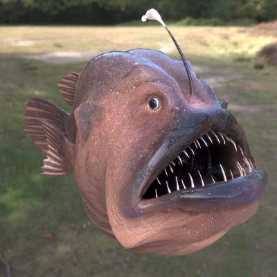 灯笼鱼足球鱼深海鱼类