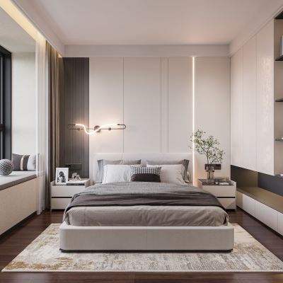 现代卧室