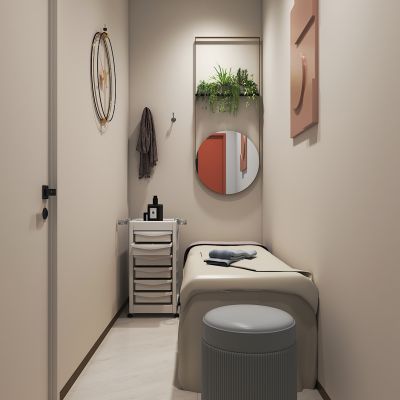 现代美容SPA店包间