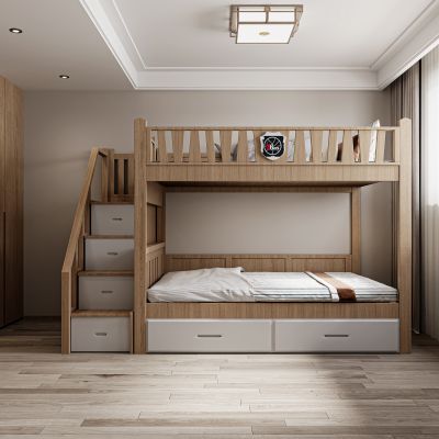 新中式儿童房，儿童房，小孩房