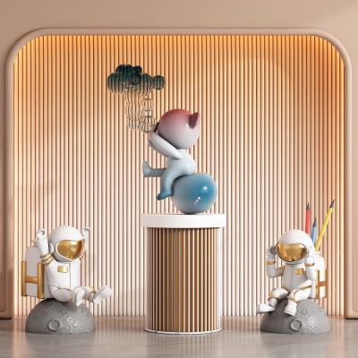 现代饰品公仔雕塑摆件