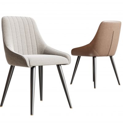 现代餐椅 休闲椅 布艺椅 皮椅