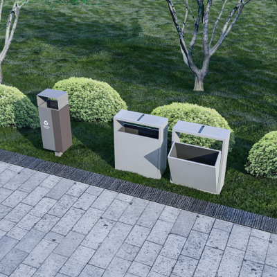 现代垃圾桶 垃圾分类