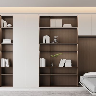 现代书桌 折叠床 莫斯床 书桌椅 卧室 书房 柜子