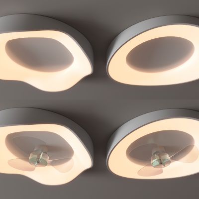 现代吸顶灯 方形吸顶灯 圆形 几何 超薄  卧室 客厅 儿童房 简约