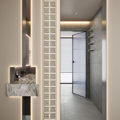 意式简约风干湿分离卫生间