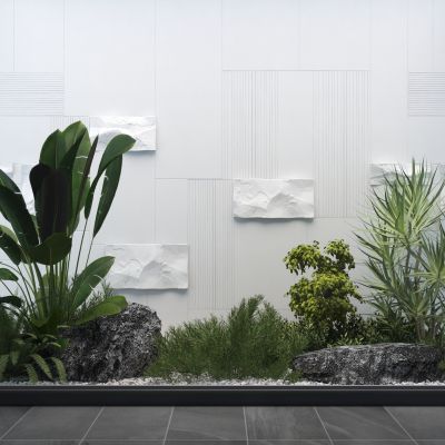 现代景观造景3D模型