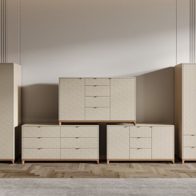 现代北欧组合柜