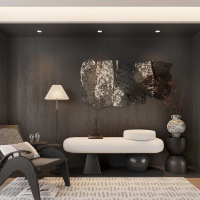 新中式玄关 摆件 装饰品